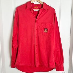 Vintage Jc de Castelbajac Made in Italy Pink Panther Long Sleeve Shirt - Size L